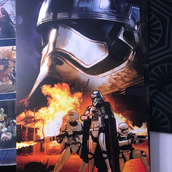 Star Wars the Force Awakens Lithographs Set - Picture 8 of 9